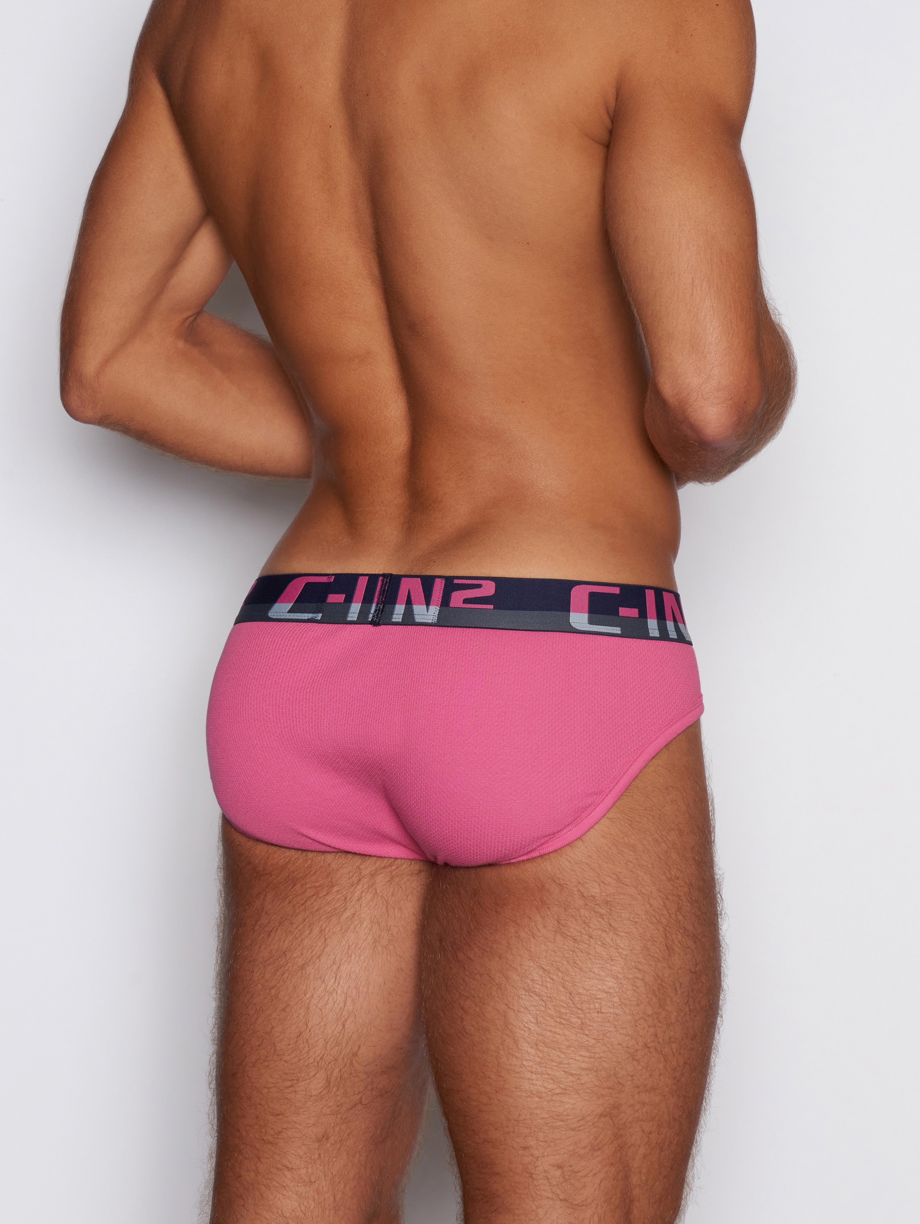 Slip C-IN2 C-THEORY color rosa, vista trasera