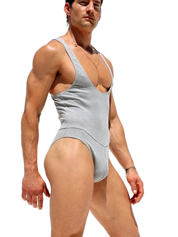 Body Rufskin EASTON en color gris — ropa interior masculina premium