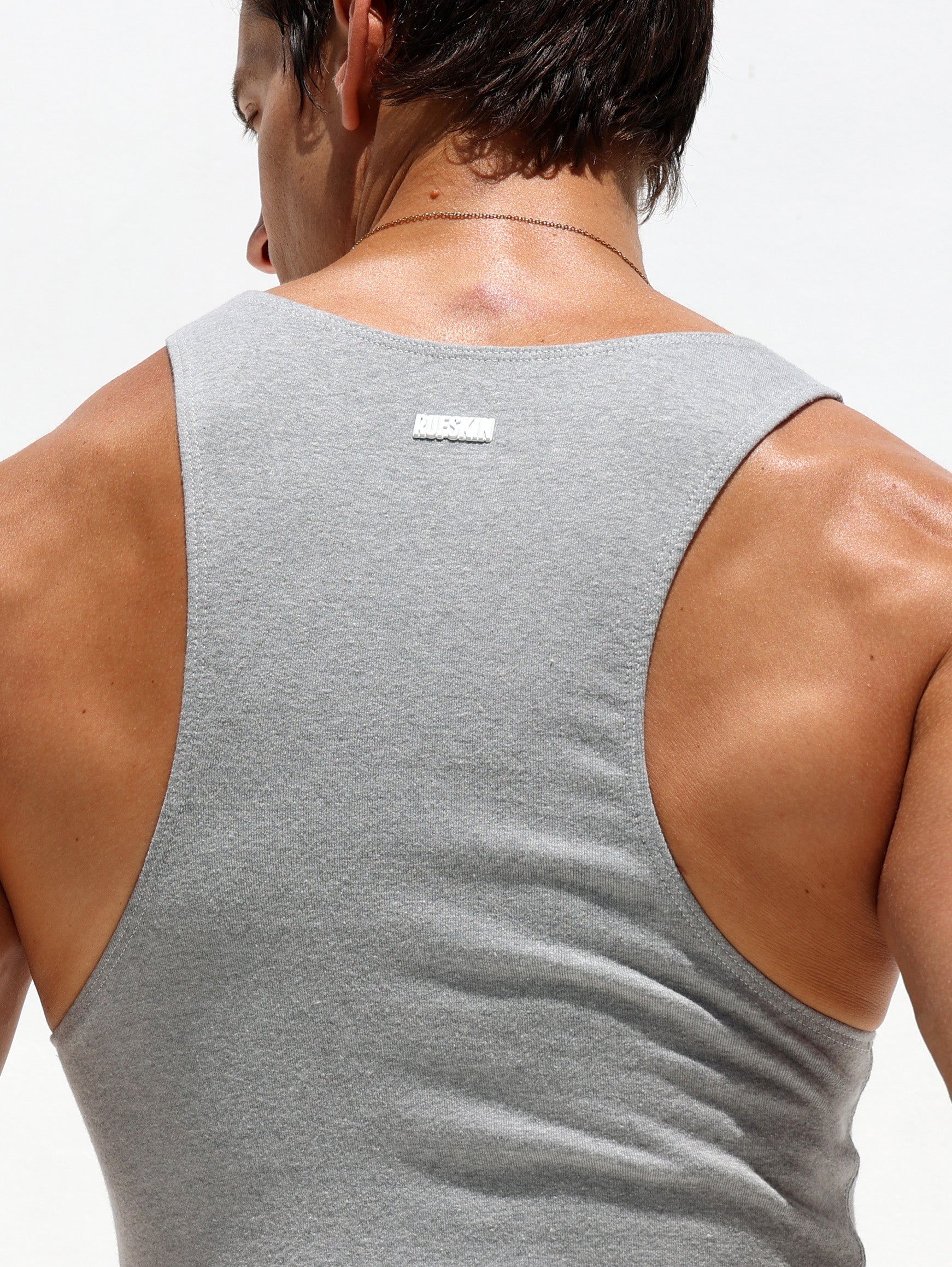 Body Rufskin EASTON color gris, foto 5