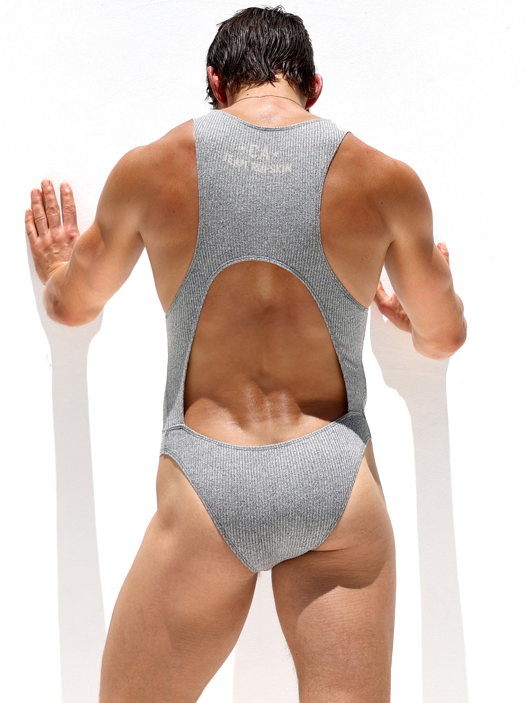Body Rufskin FLYNN GRIS en color gris — ropa interior masculina premium