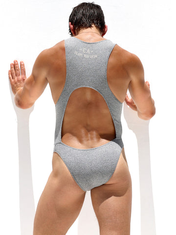 Body Rufskin FLYNN GRIS en color gris — ropa interior masculina premium
