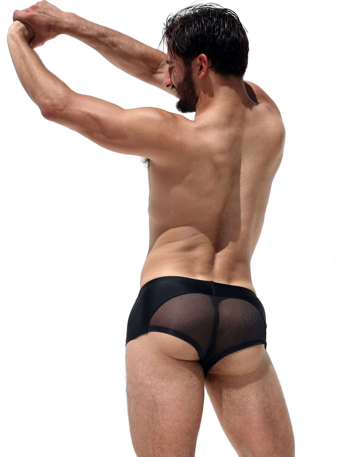 Bóxer Rufskin IKER en color negro — ropa interior masculina premium