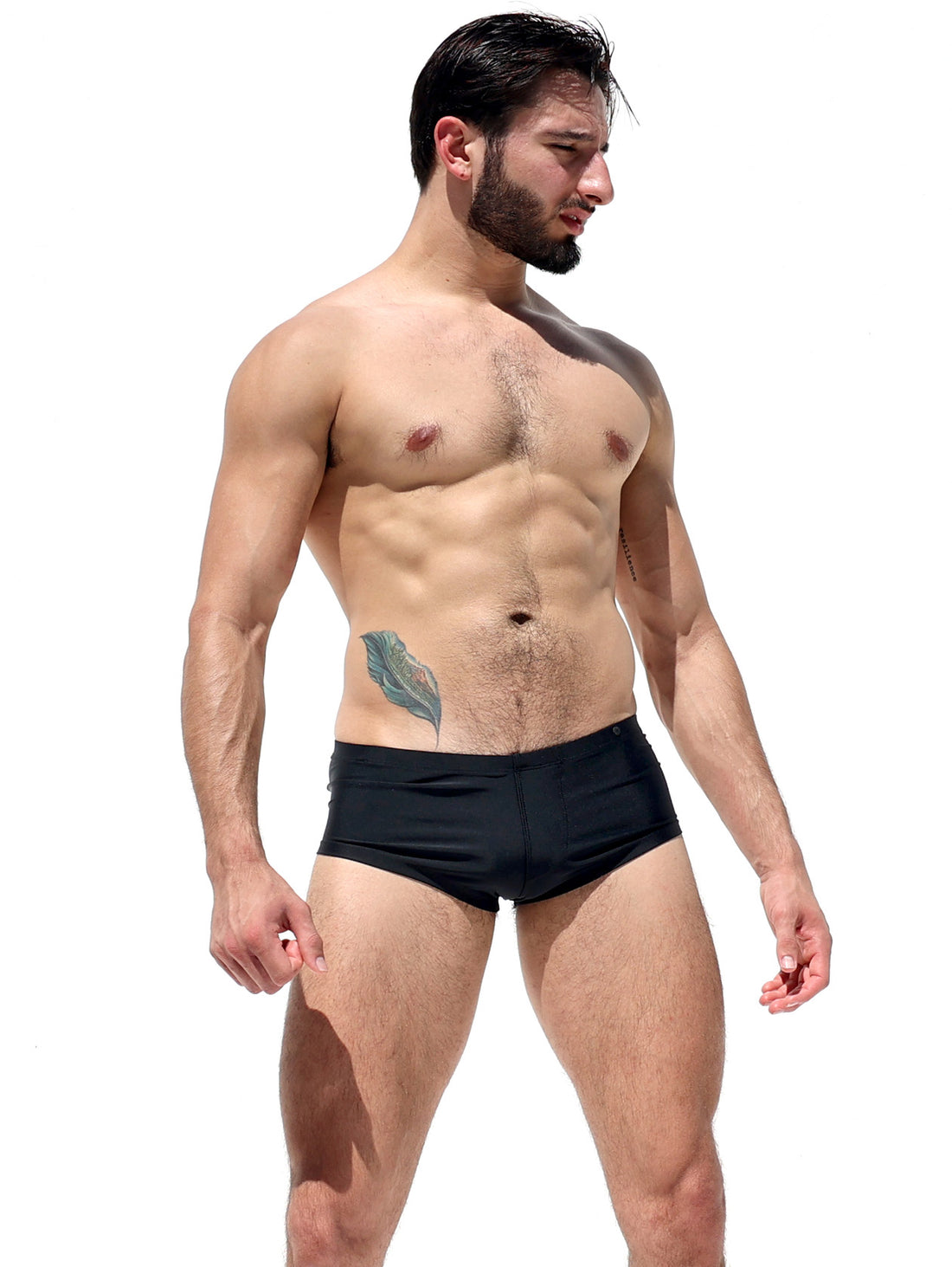 Bóxer Rufskin IKER en color negro — ropa interior masculina premium