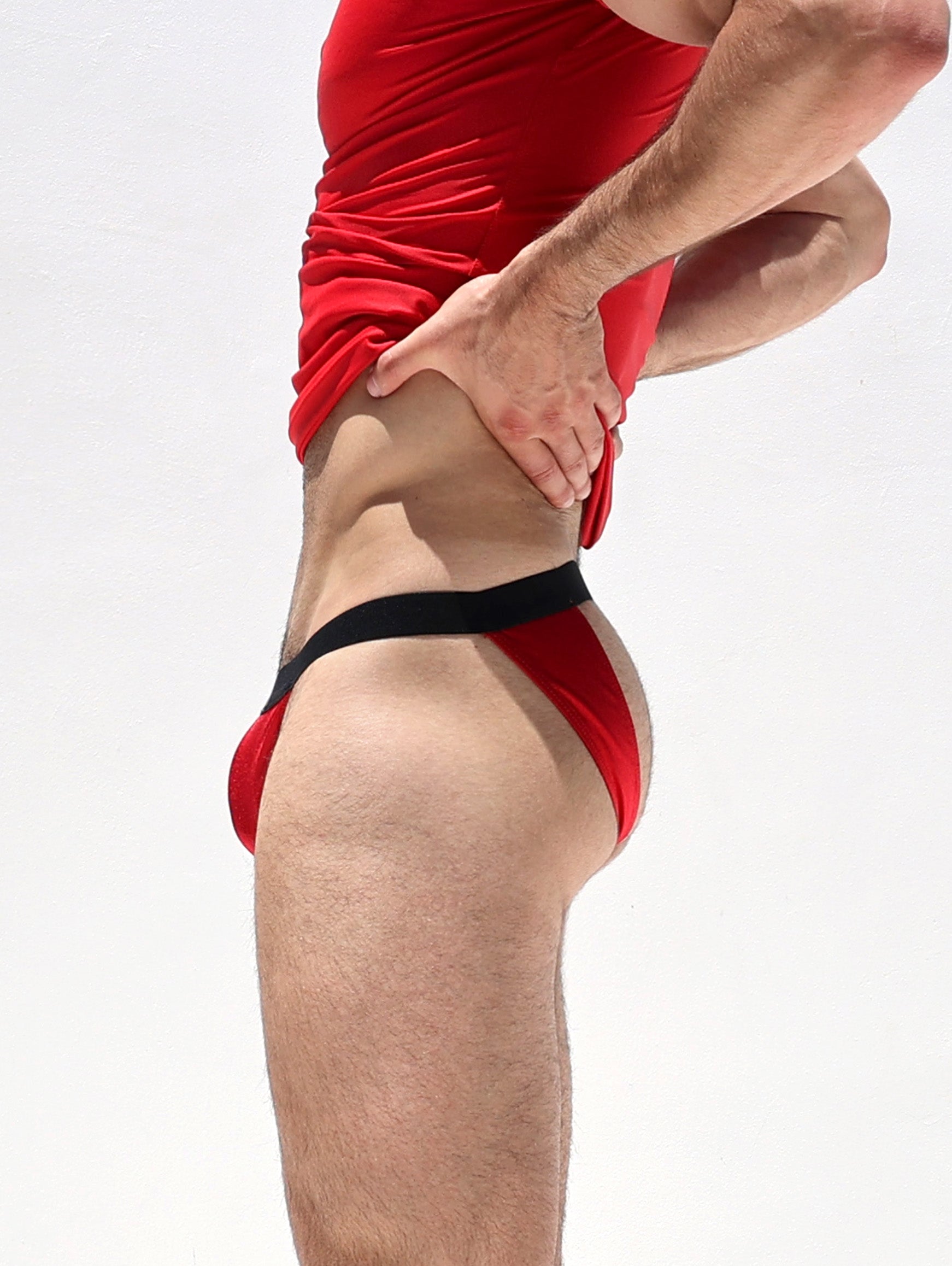 Jockstrap Rufskin SOLOMON color rojo, foto 4