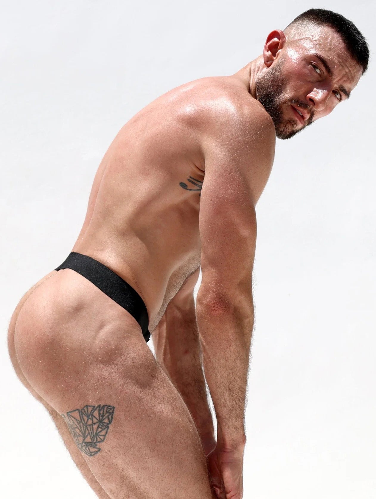 Tanga Rufskin T-BAG color negro, foto 2